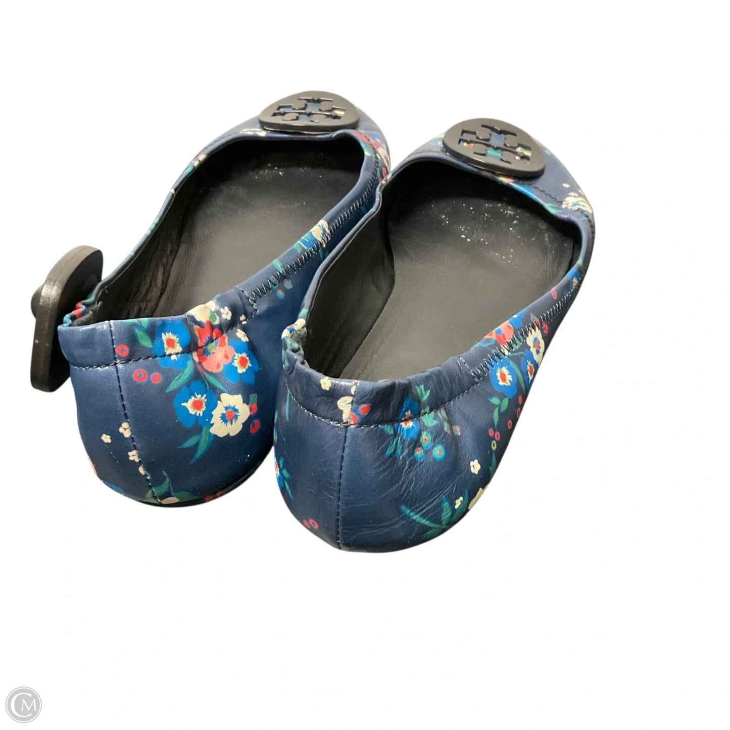 Shoes Designer By Tory Burch In Blue, Size: 8.5