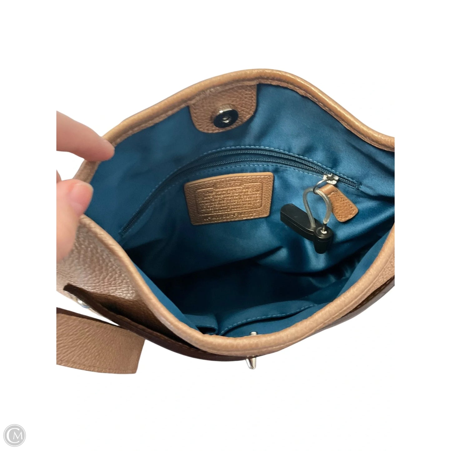 Crossbody Designer By Coach, Size: Medium