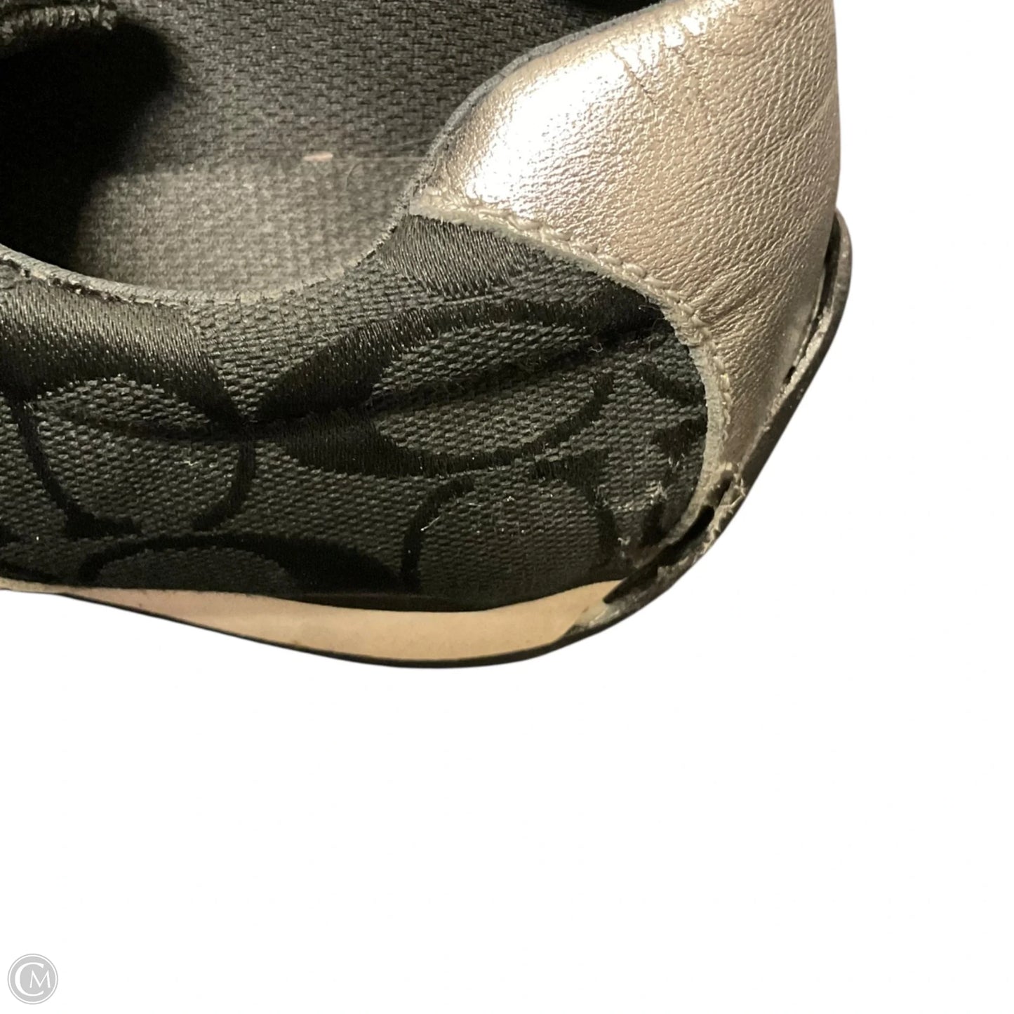 Shoes Designer By Coach In Black, Size: 7.5