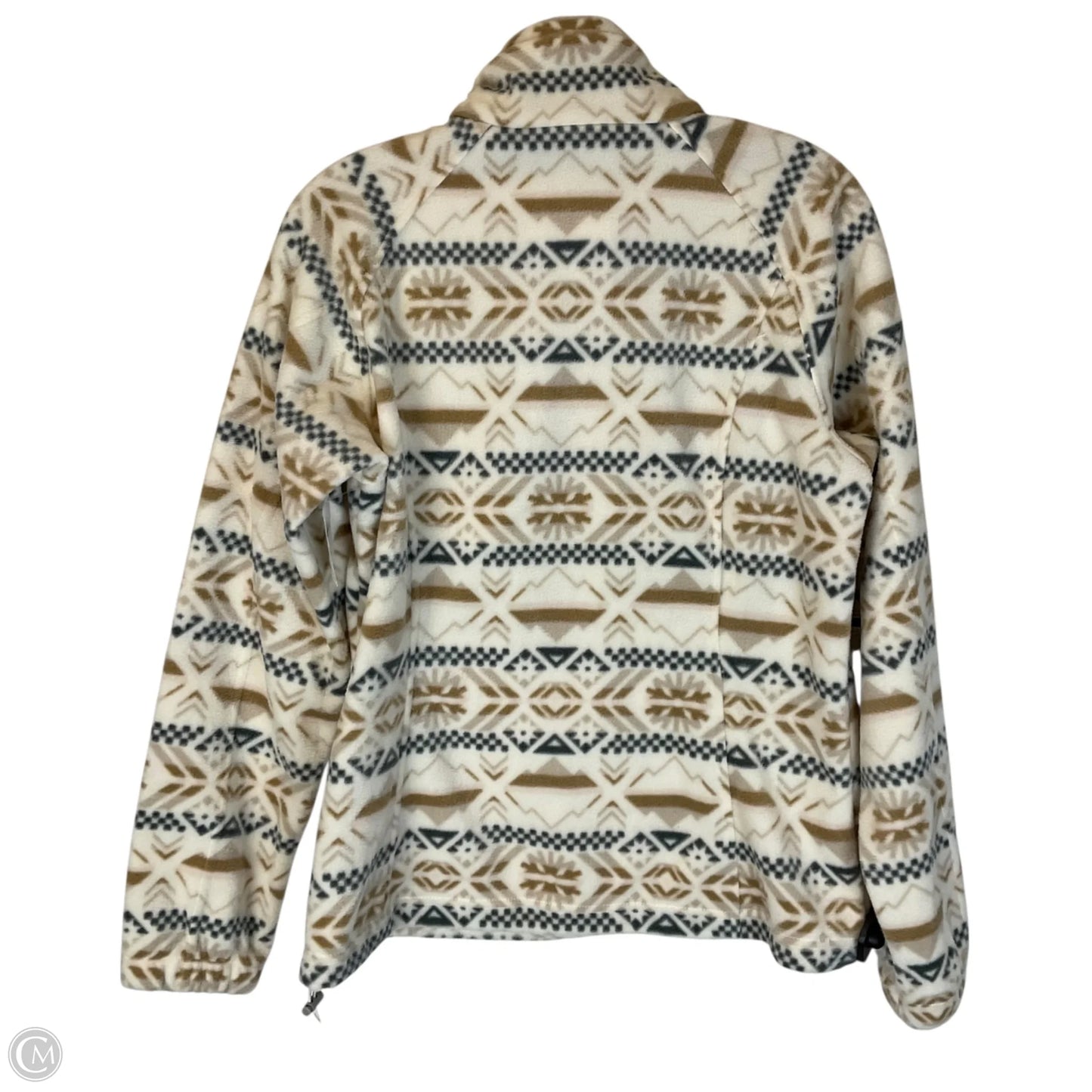 Jacket Fleece By Columbia In Brown, Size: M