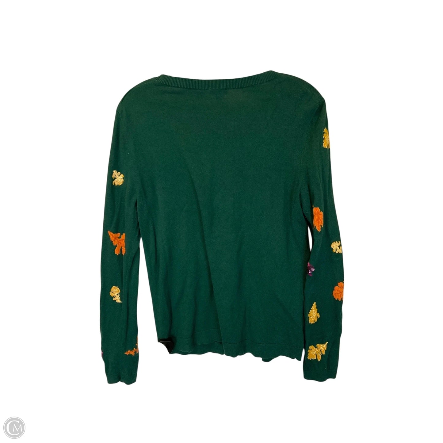 Top Long Sleeve By Talbots In Green, Size: S
