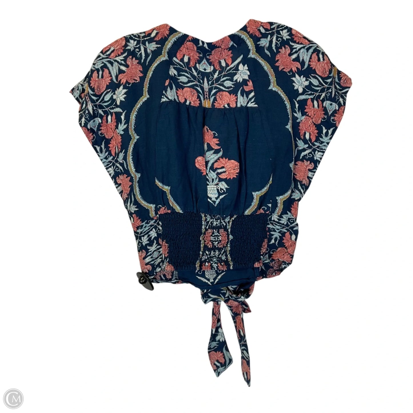 Top Short Sleeve By Free People In Blue, Size: S