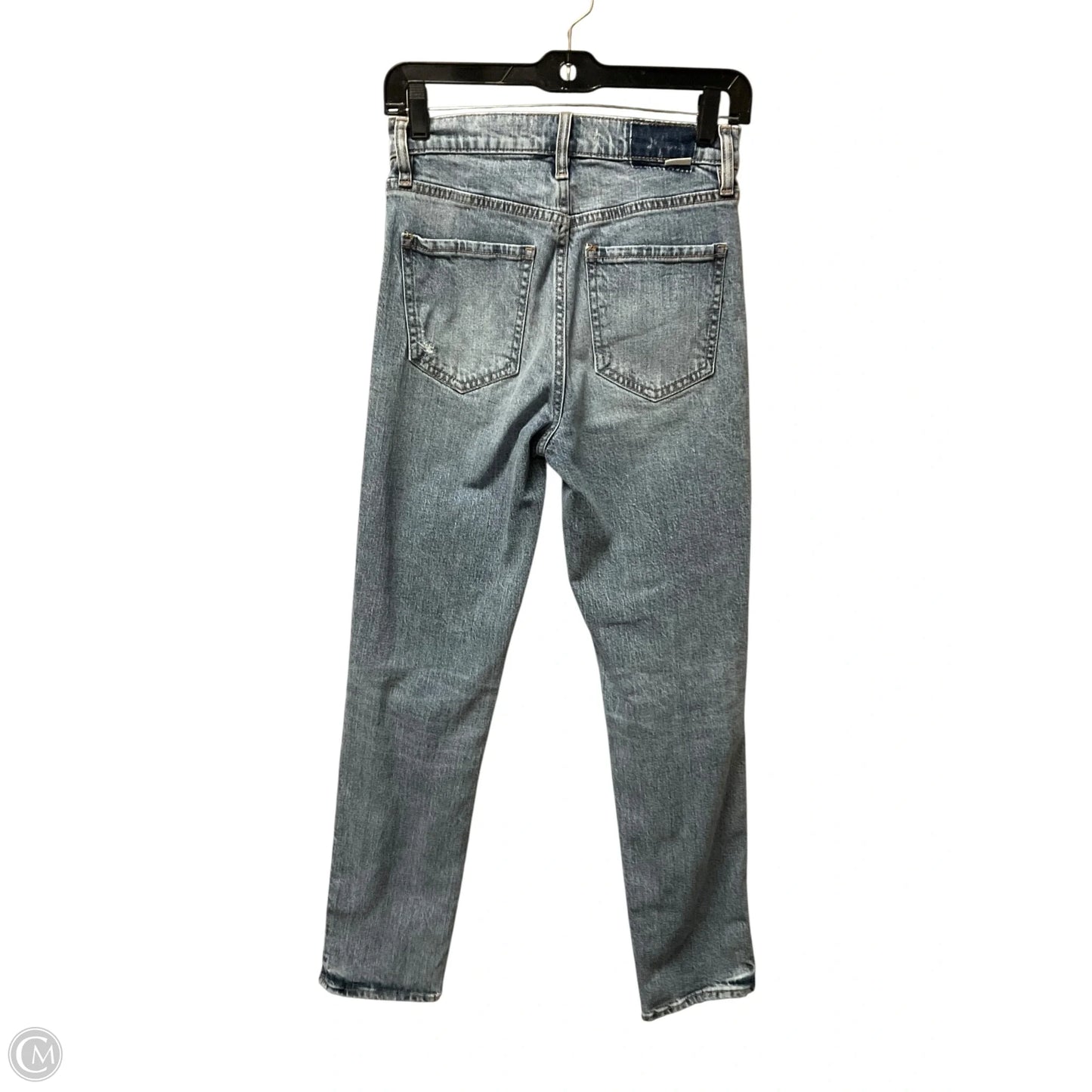 Jeans Straight By Daze Denim In Blue Denim, Size: 0