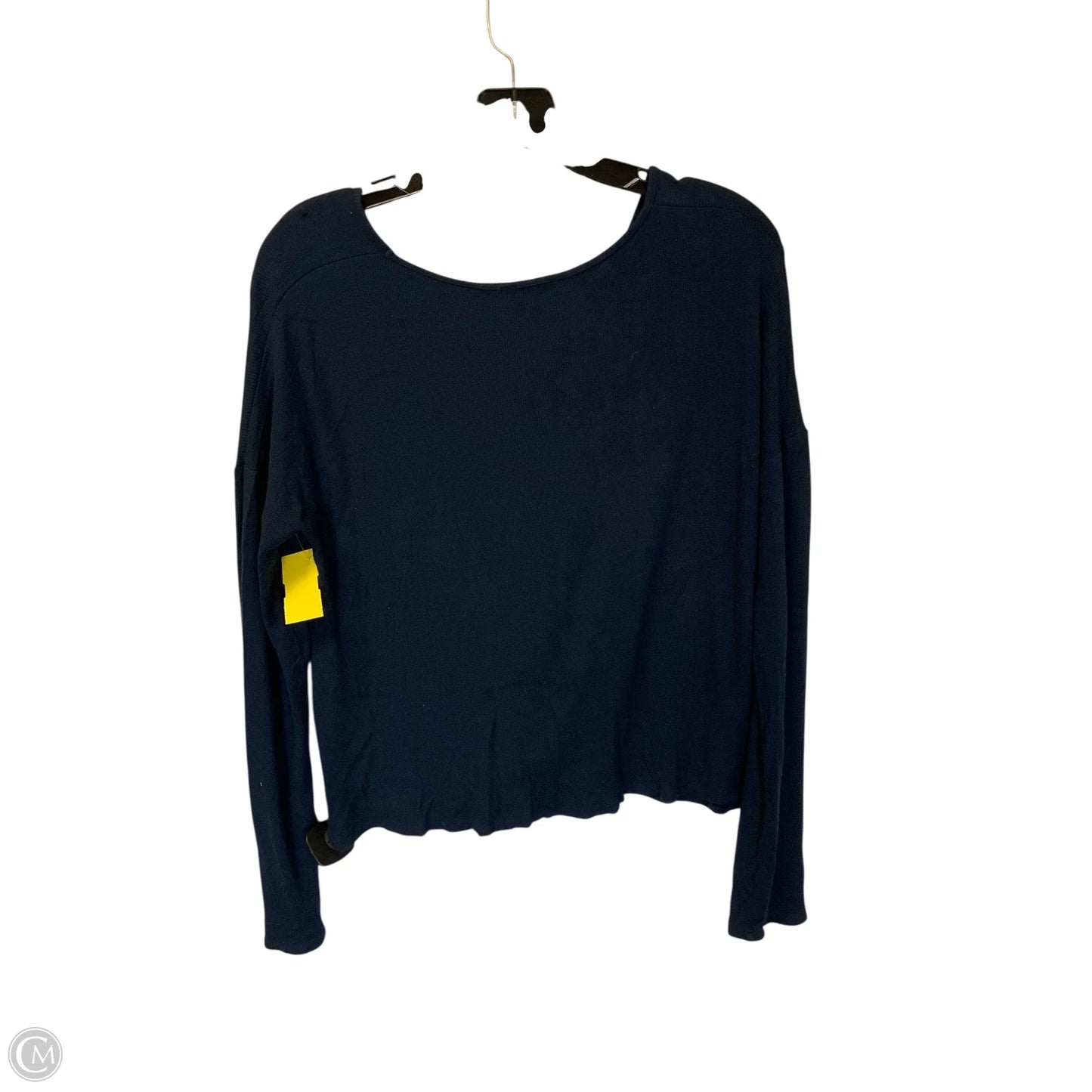 Top Long Sleeve Basic By Bordeaux In Blue, Size: S