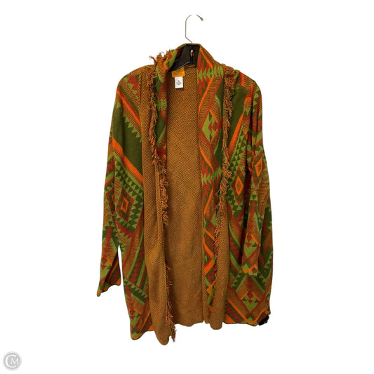 Cardigan By Ruby Rd In Orange, Size: Xl
