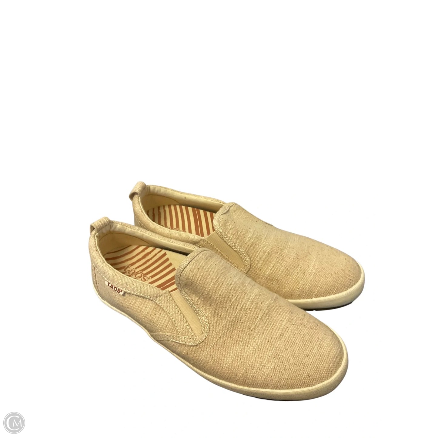 Shoes Sneakers By Taos In Beige, Size: 9.5