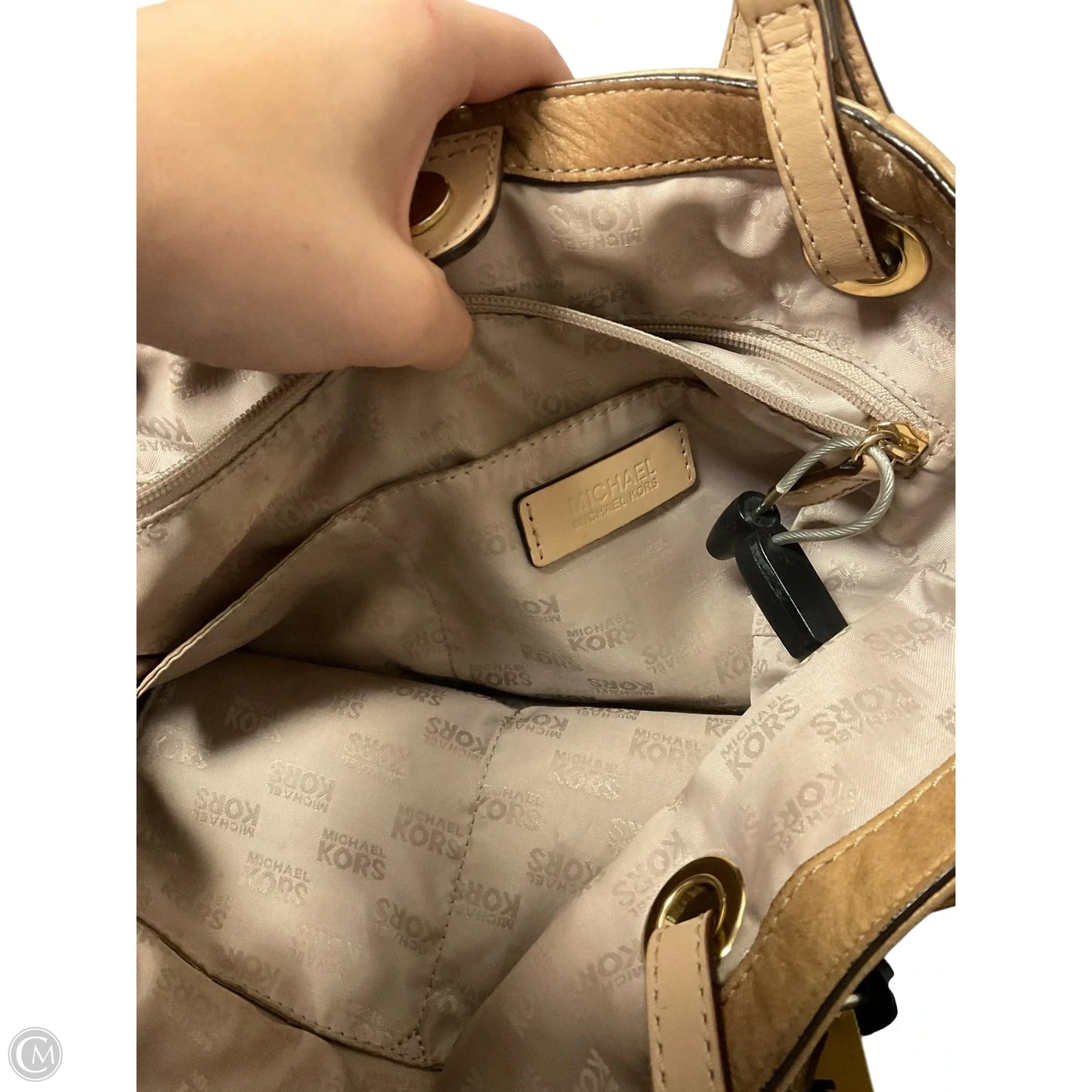 Handbag Designer By Michael Kors, Size: Medium