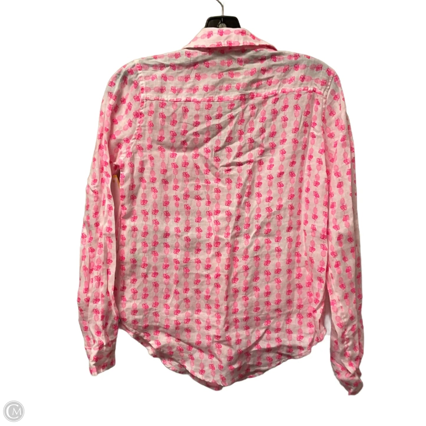 Top Long Sleeve Designer By Lilly Pulitzer In Pink, Size: Xxs