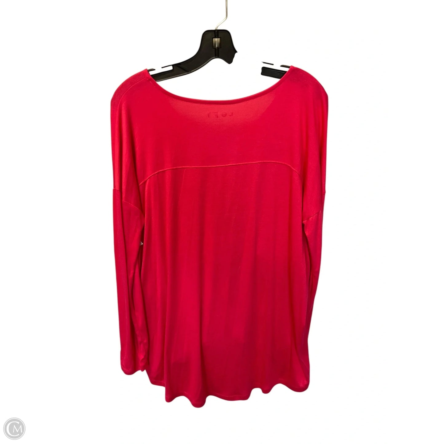 Top Long Sleeve By Loft In Pink, Size: S