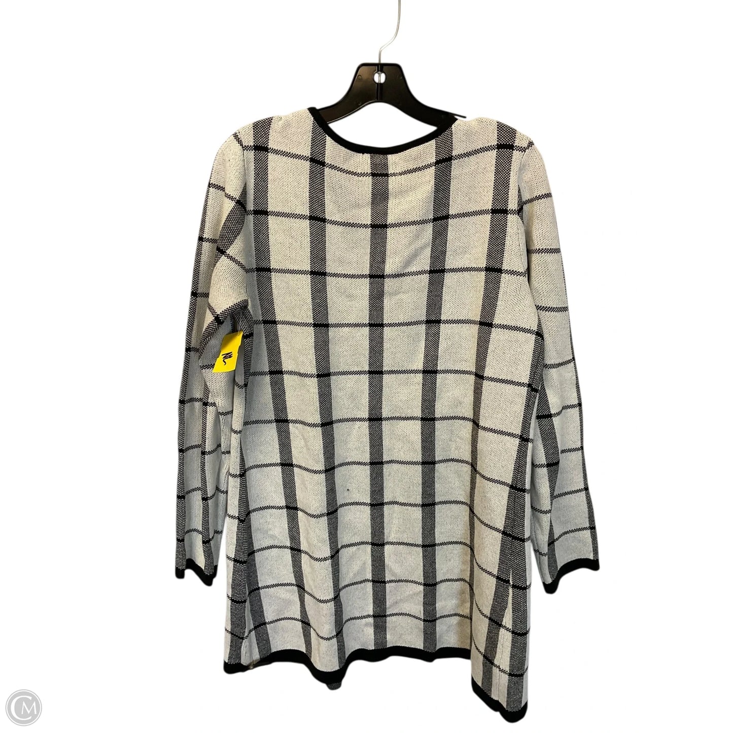 Sweater Cardigan By Elle In Grey, Size: S