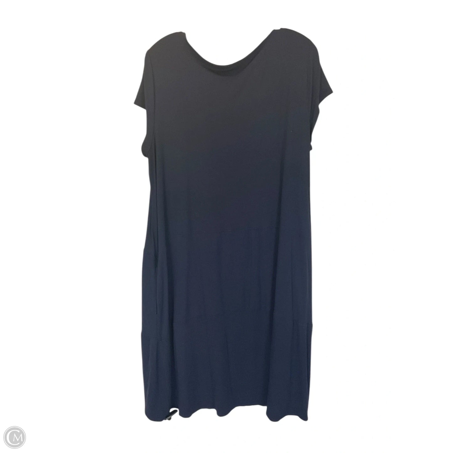 Dress Casual Short By Eileen Fisher In Blue, Size: Xl