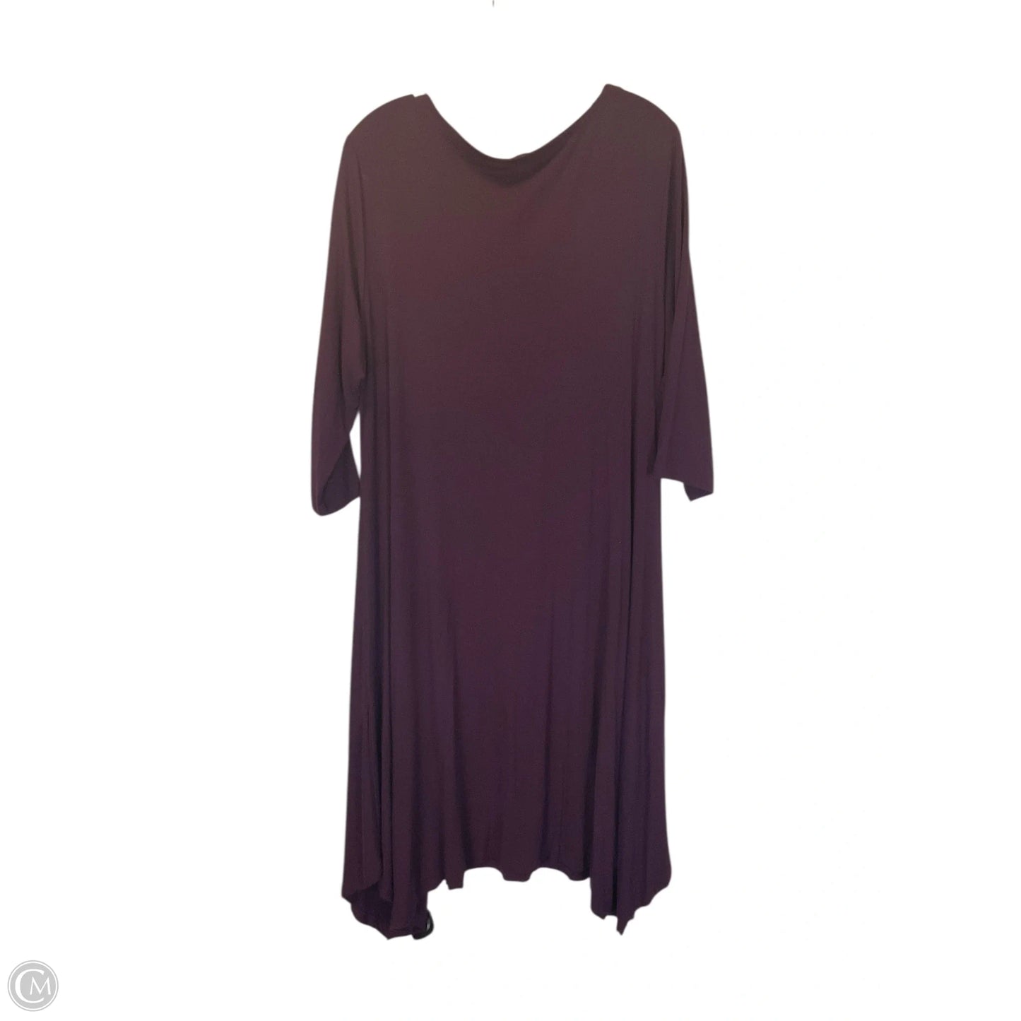 Dress Casual Maxi By Eileen Fisher In Purple, Size: Xl