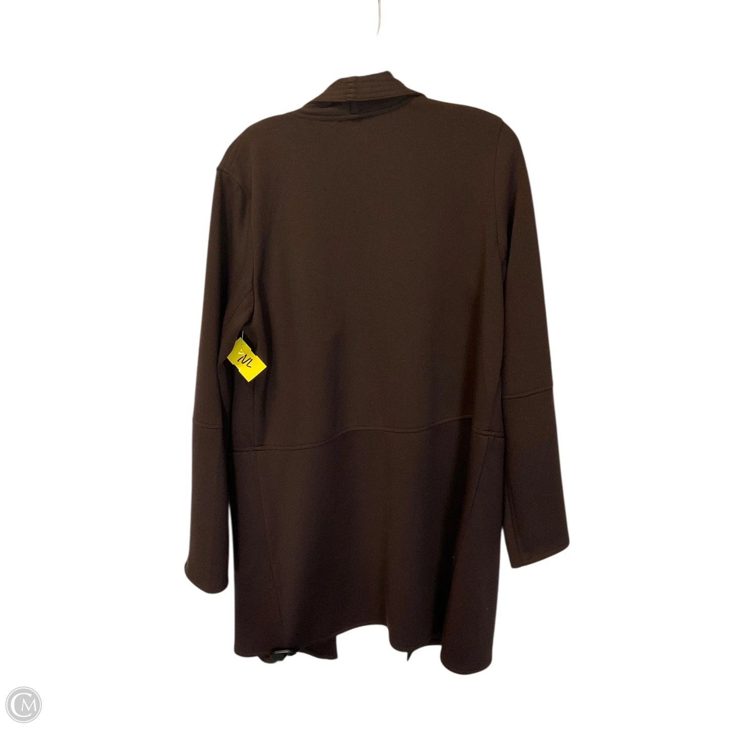 Cardigan By Tahari In Brown, Size: L