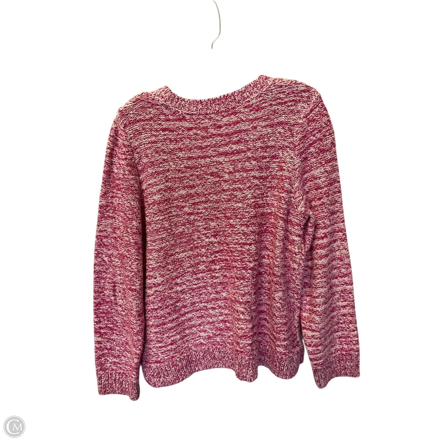 Sweater By Tommy Hilfiger In Pink, Size: L