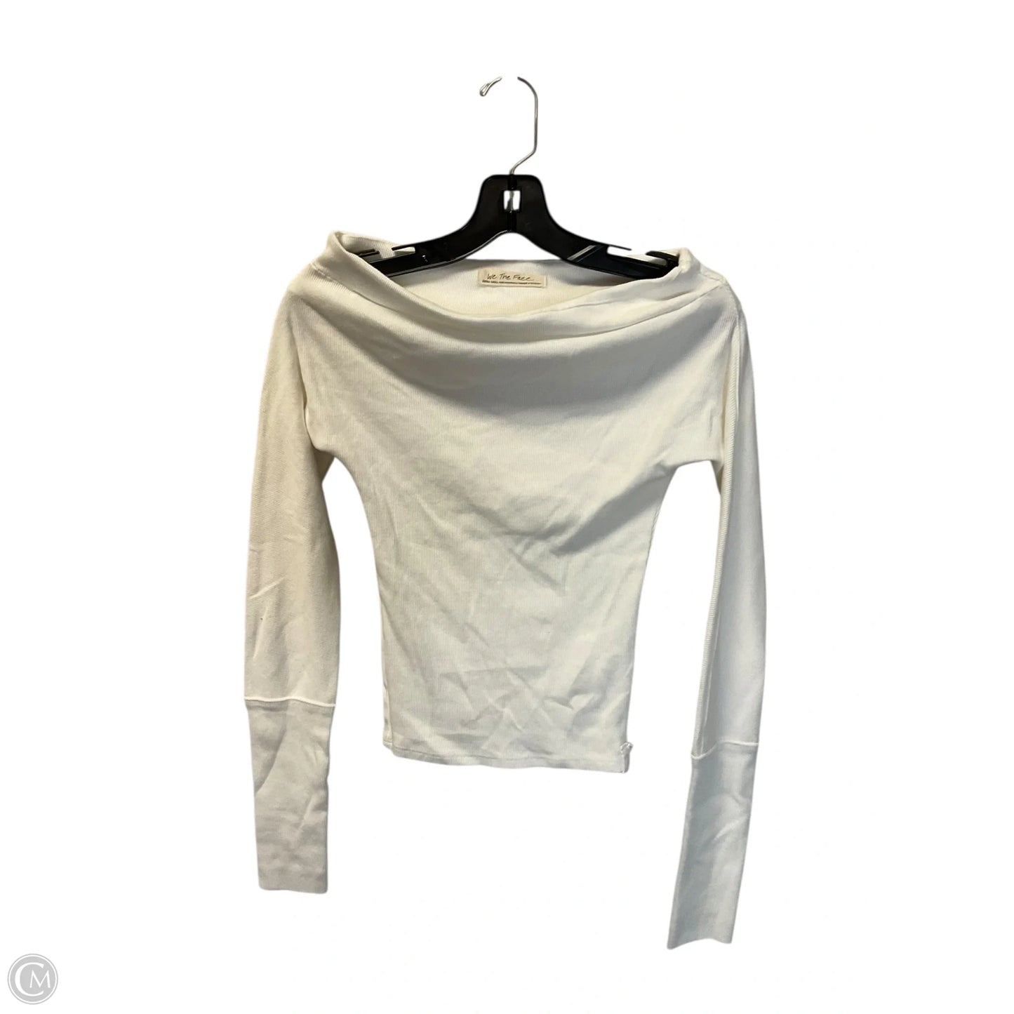 Top Long Sleeve By We The Free In White, Size: Xs