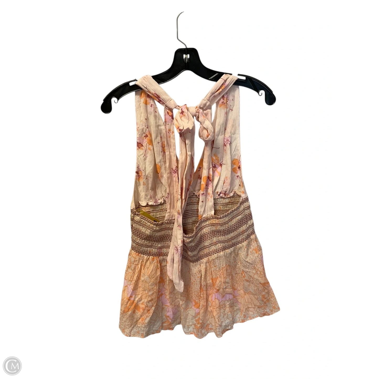 Top Sleeveless By Free People In Orange, Size: L
