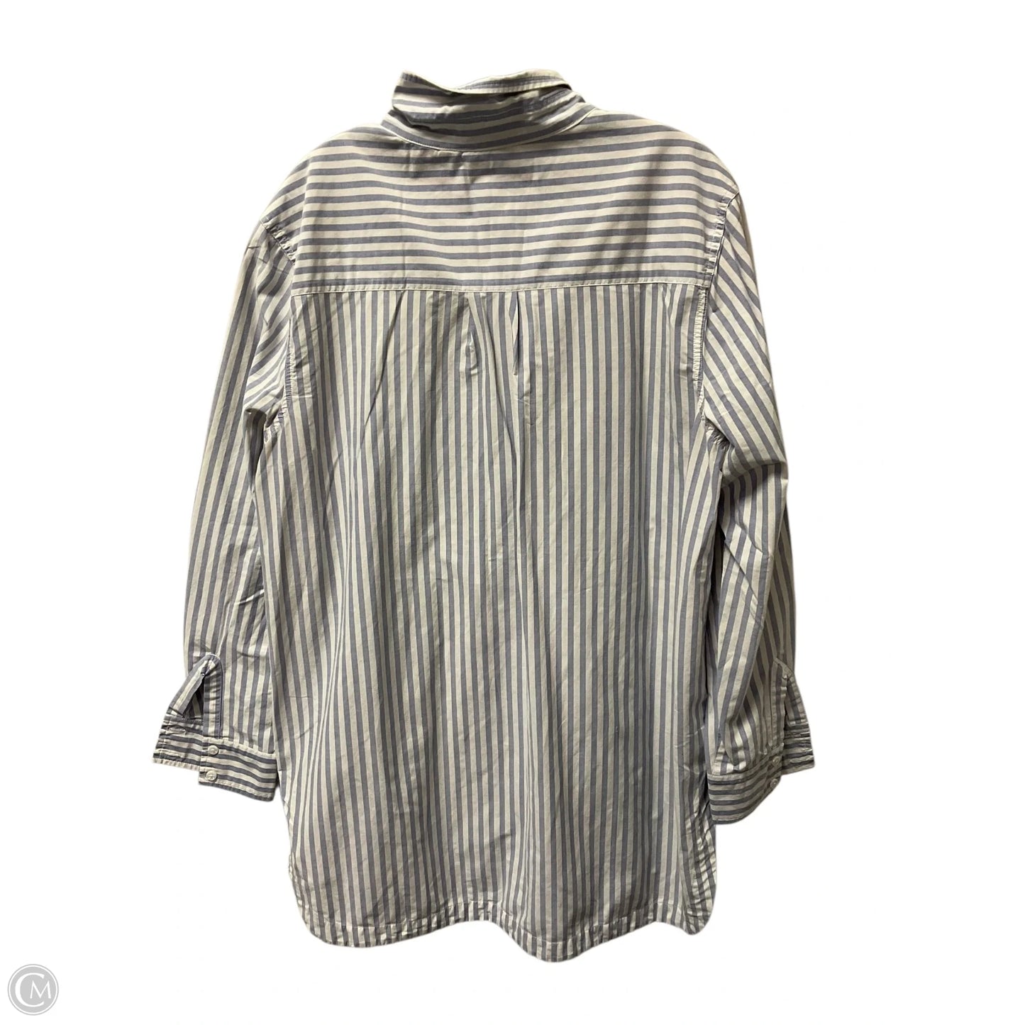 Top Long Sleeve By Athleta In Striped Pattern, Size: Xl