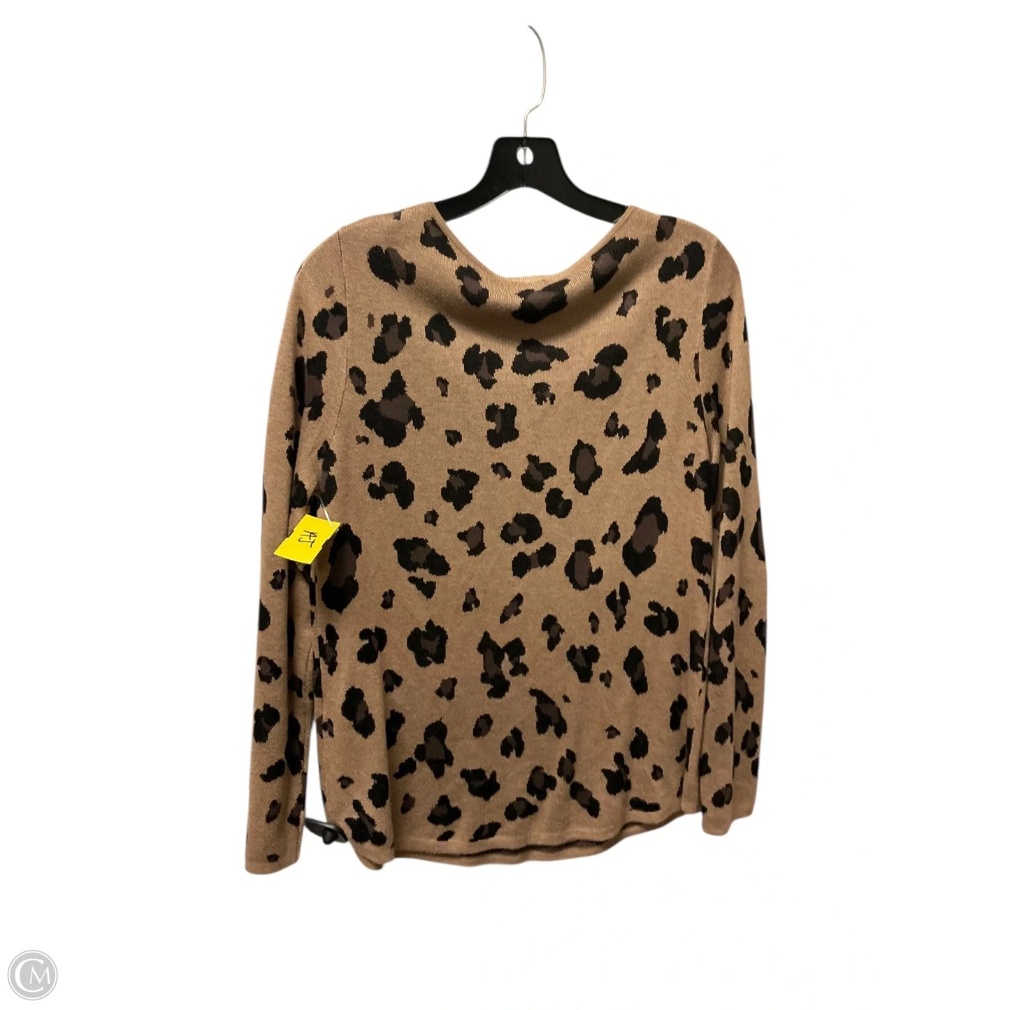 Top Long Sleeve By Chicos In Animal Print, Size: S