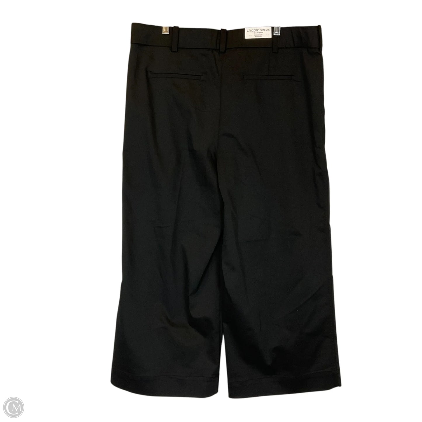 Pants Cropped By Chicos In Black, Size: 14
