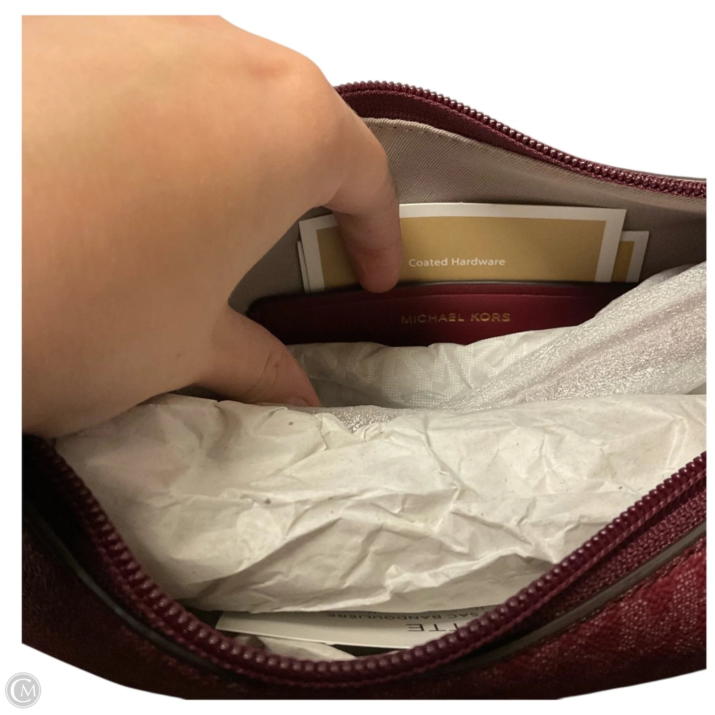 Handbag Designer By Michael Kors, Size: Medium