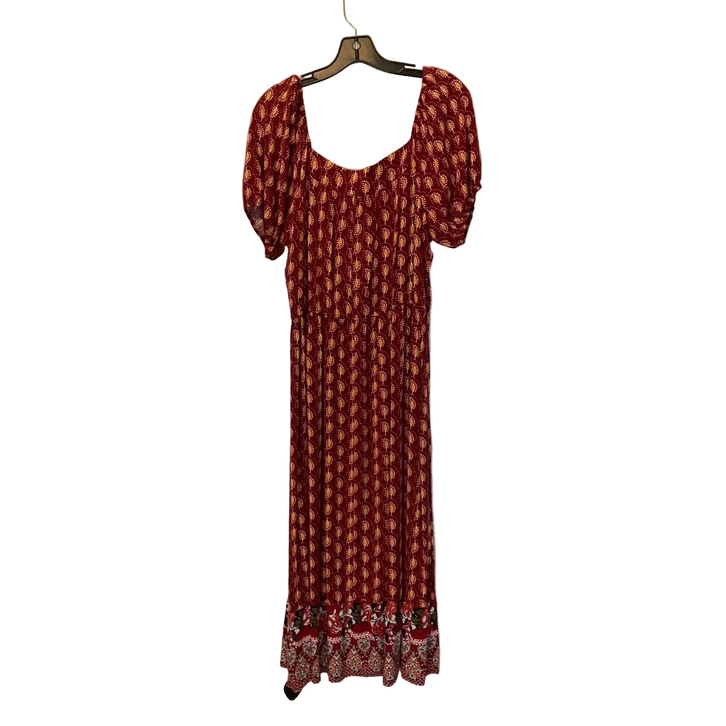 Dress Casual Maxi By Luxology In Red, Size: M