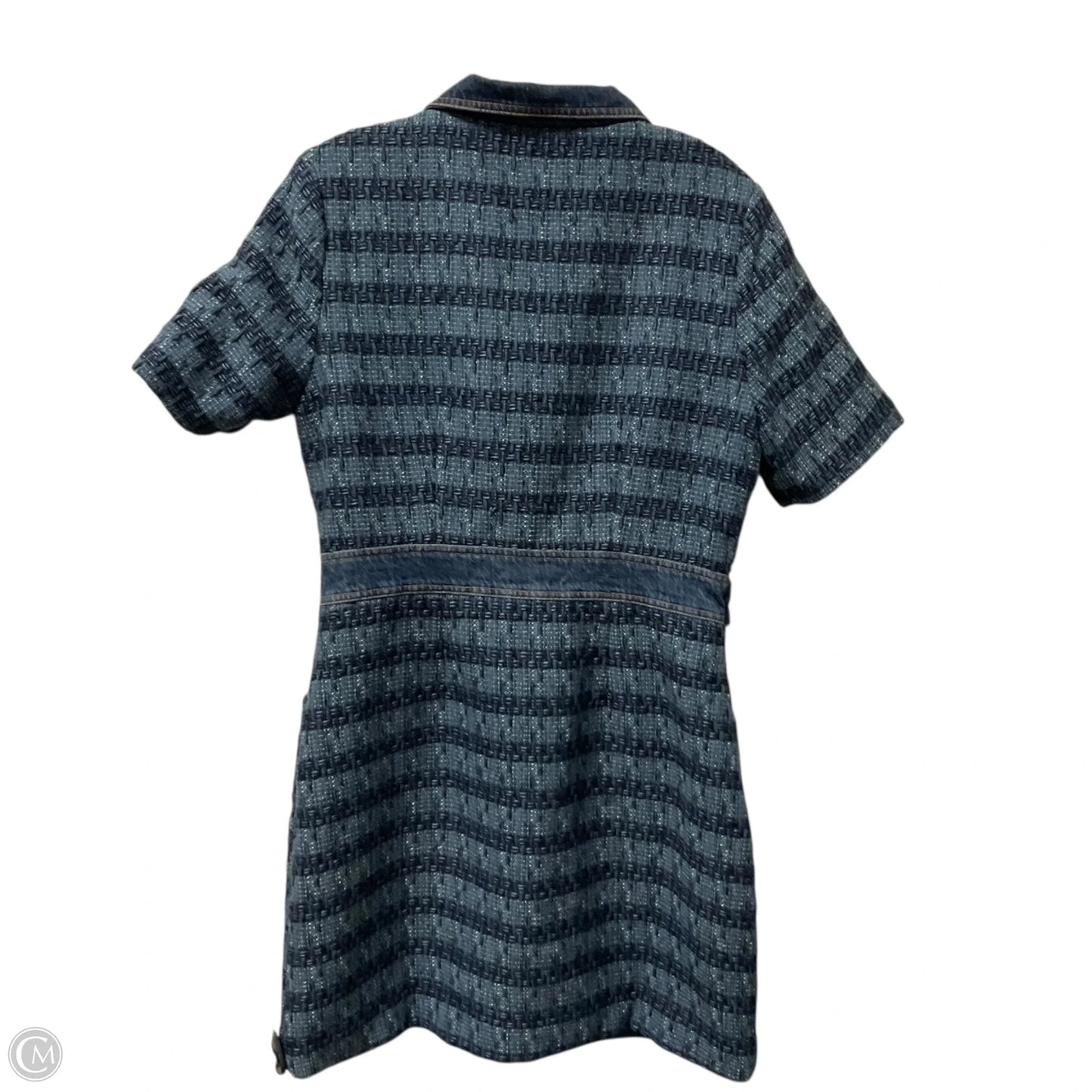 Dress Designer By Jason Wu In Blue Denim, Size: L