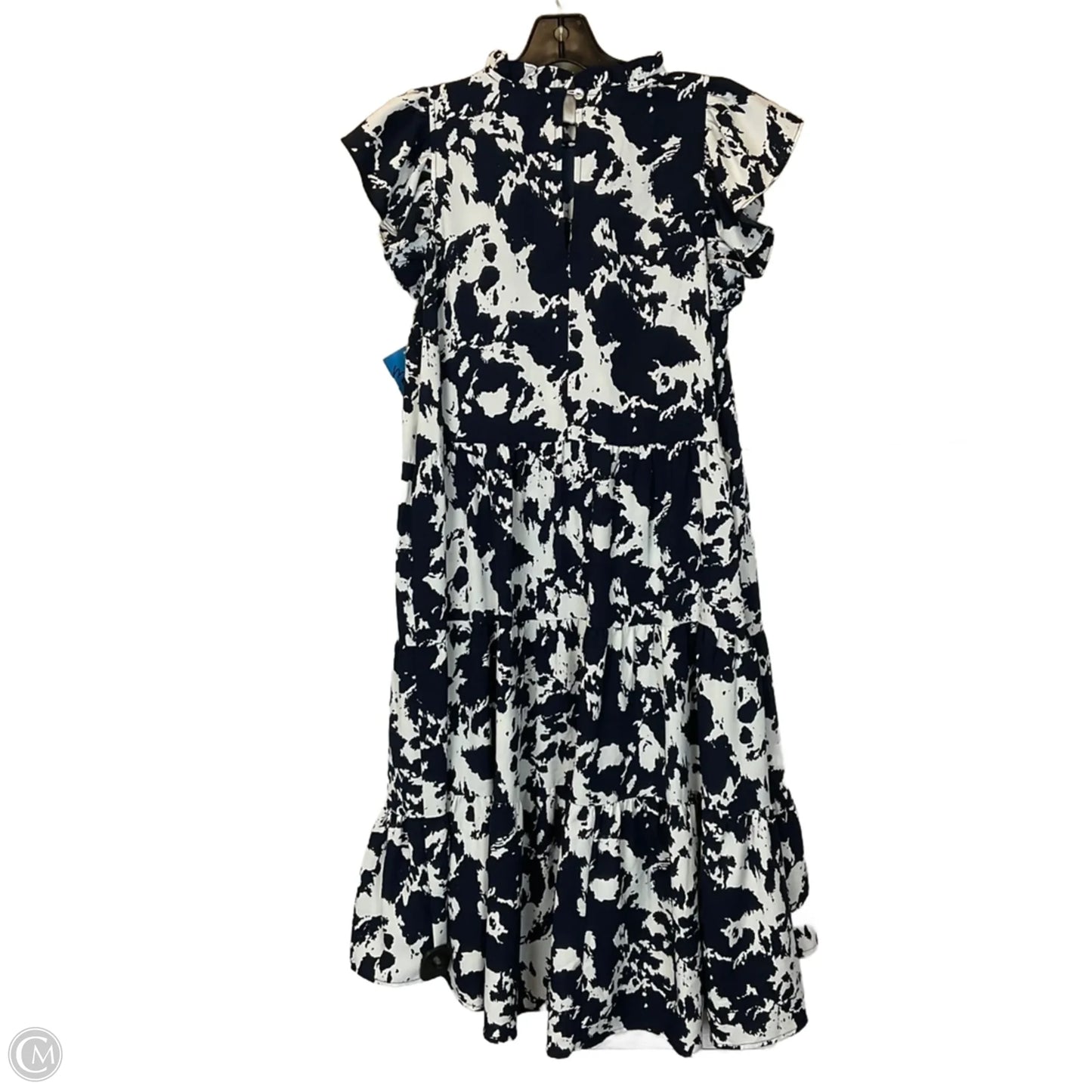 Dress Casual Maxi By Pinch In Blue & White, Size: M