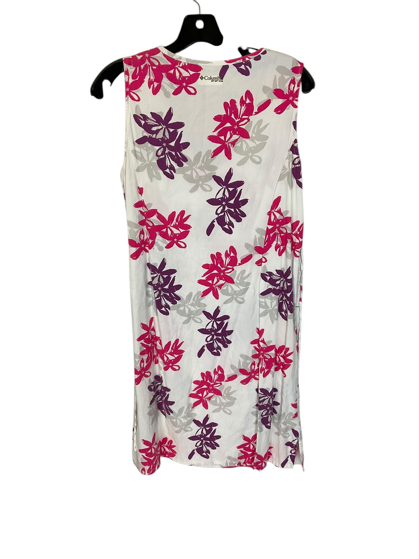 Dress Casual Midi By Columbia In White, Size: M