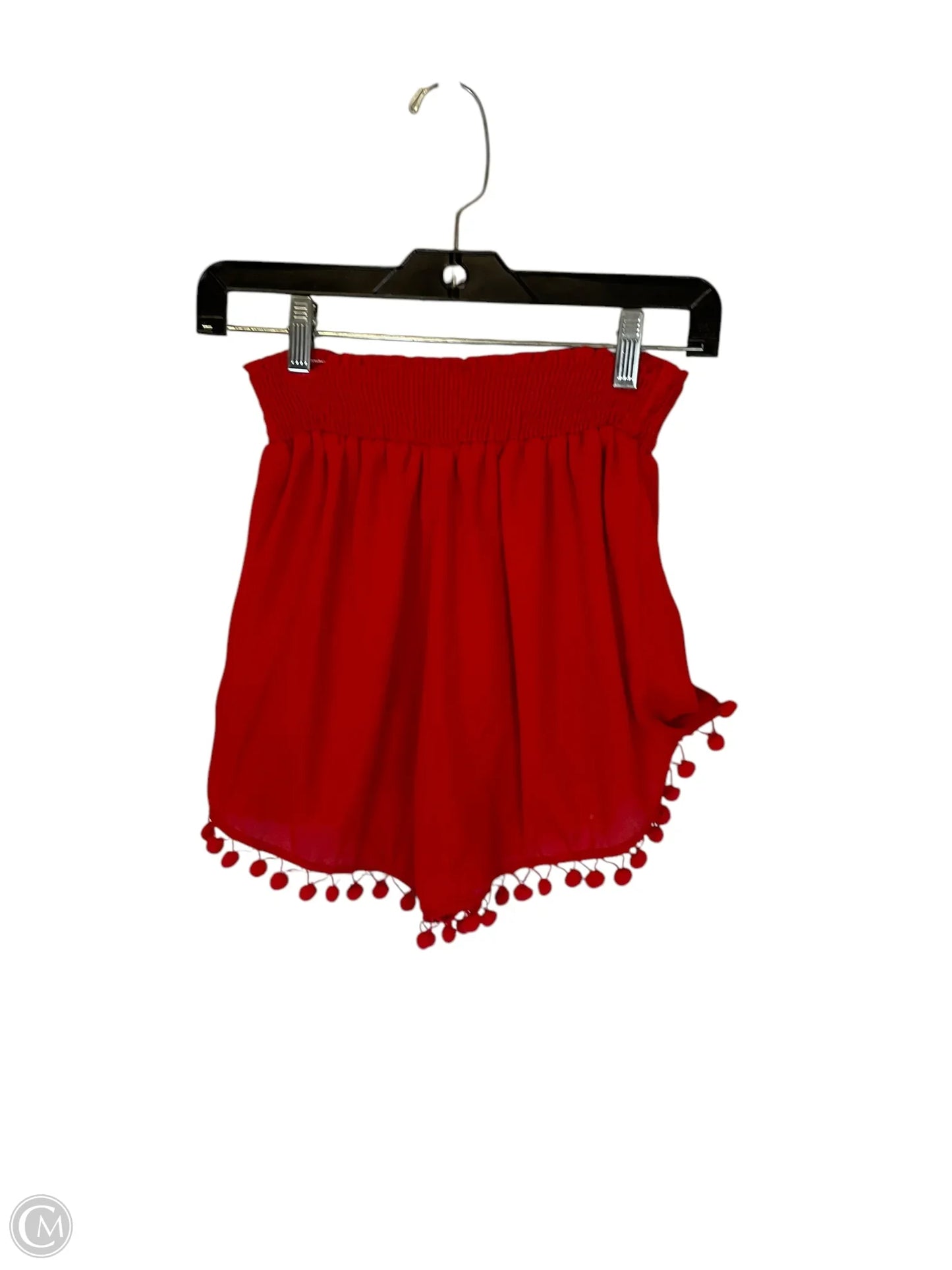 Shorts By Mumu In Red, Size: M