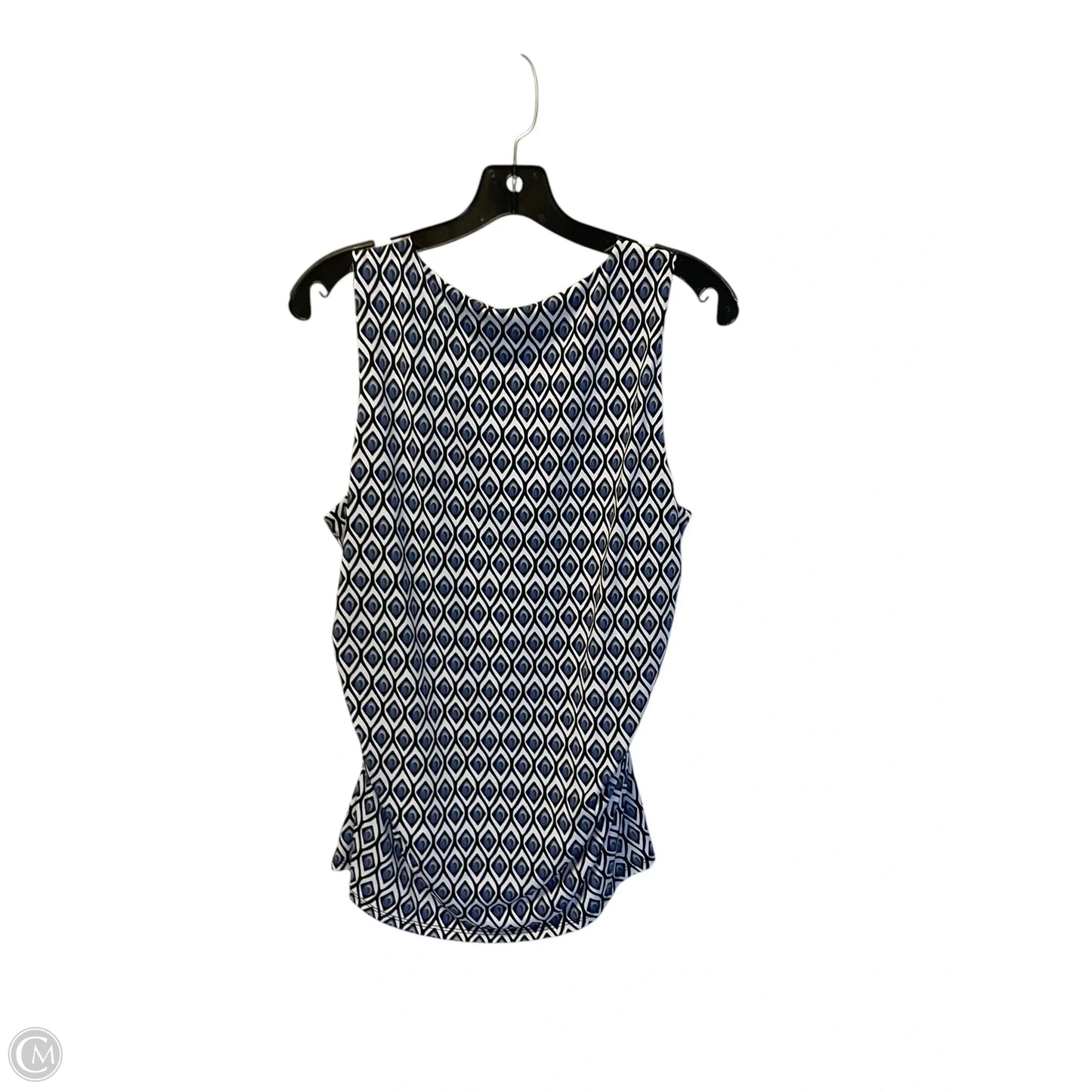 Top Sleeveless By White House Black Market In Blue, Size: L