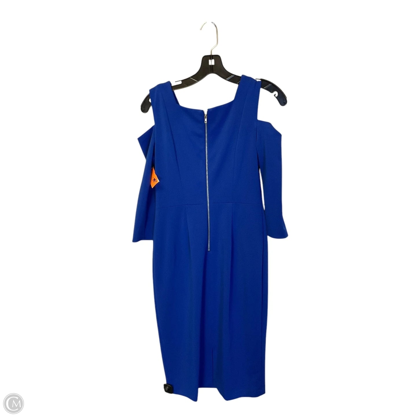 Dress Casual Maxi By Maggy London In Blue, Size: 4