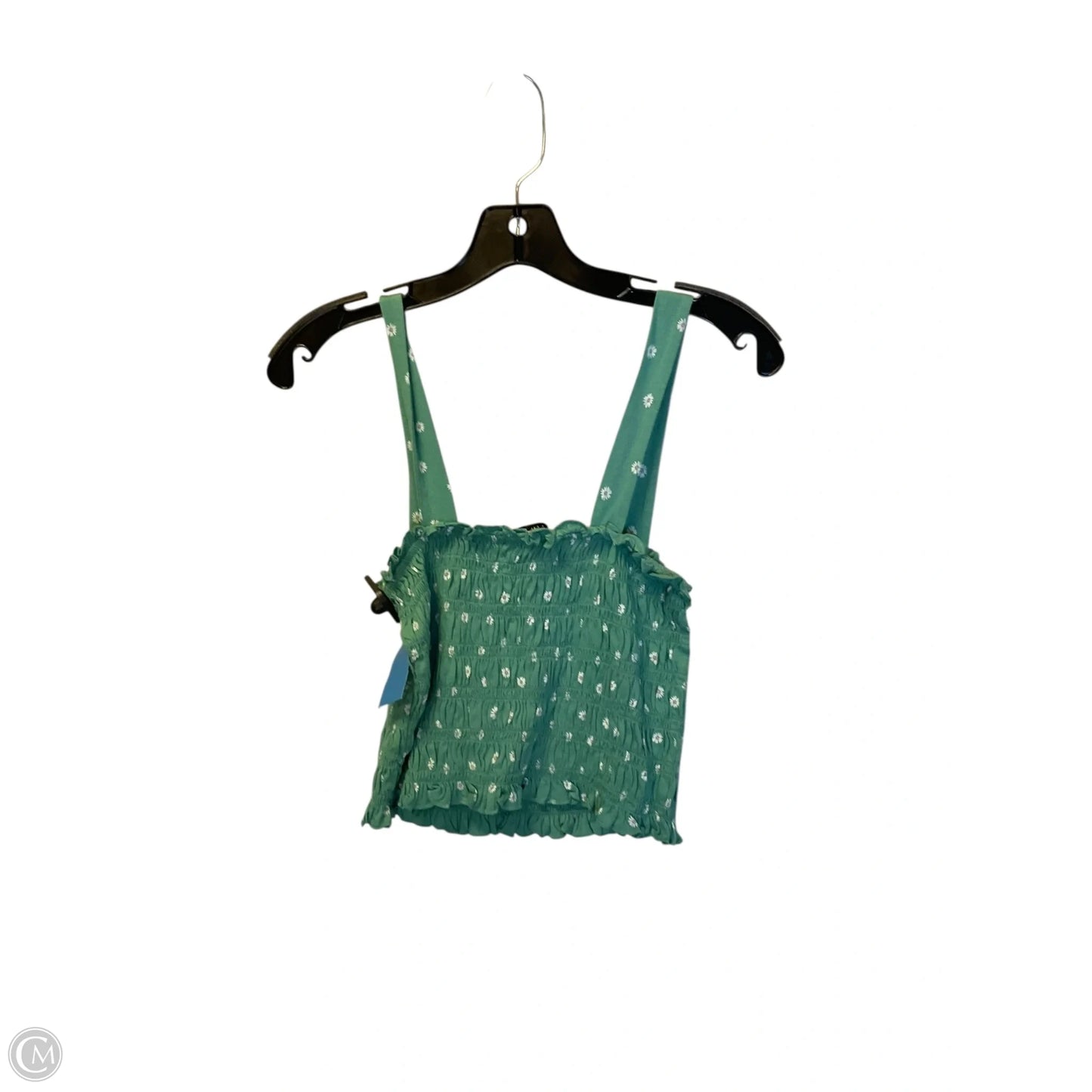 Top Sleeveless By American Eagle In Green, Size: S