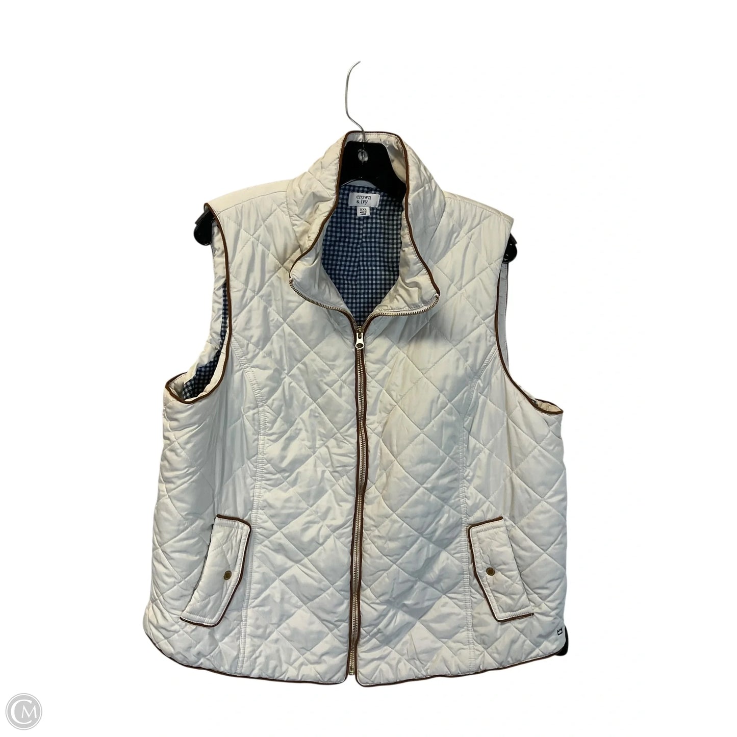 Vest Other By Crown And Ivy In White, Size: Xxl
