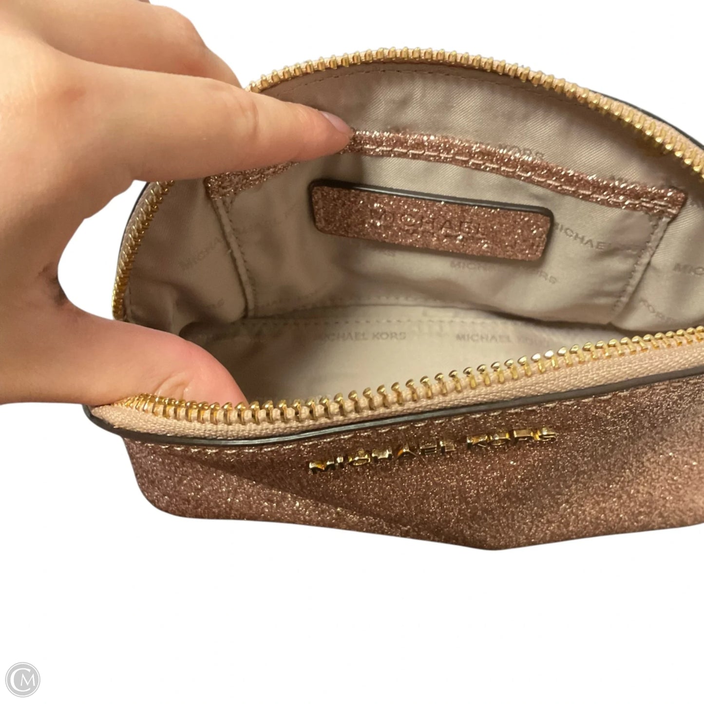 Coin Purse Designer By Michael Kors, Size: Large