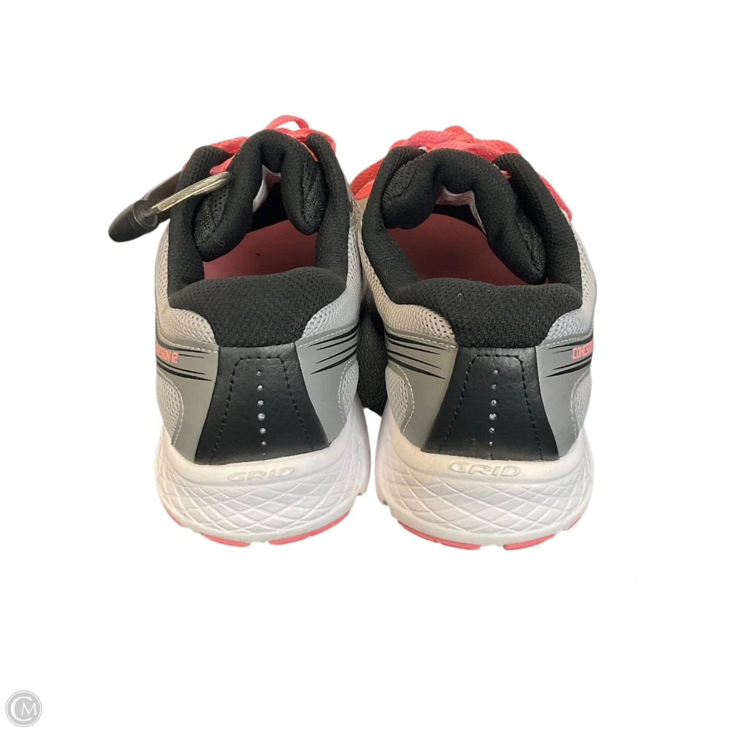 Shoes Athletic By Sacouny In Grey & Pink, Size: 9