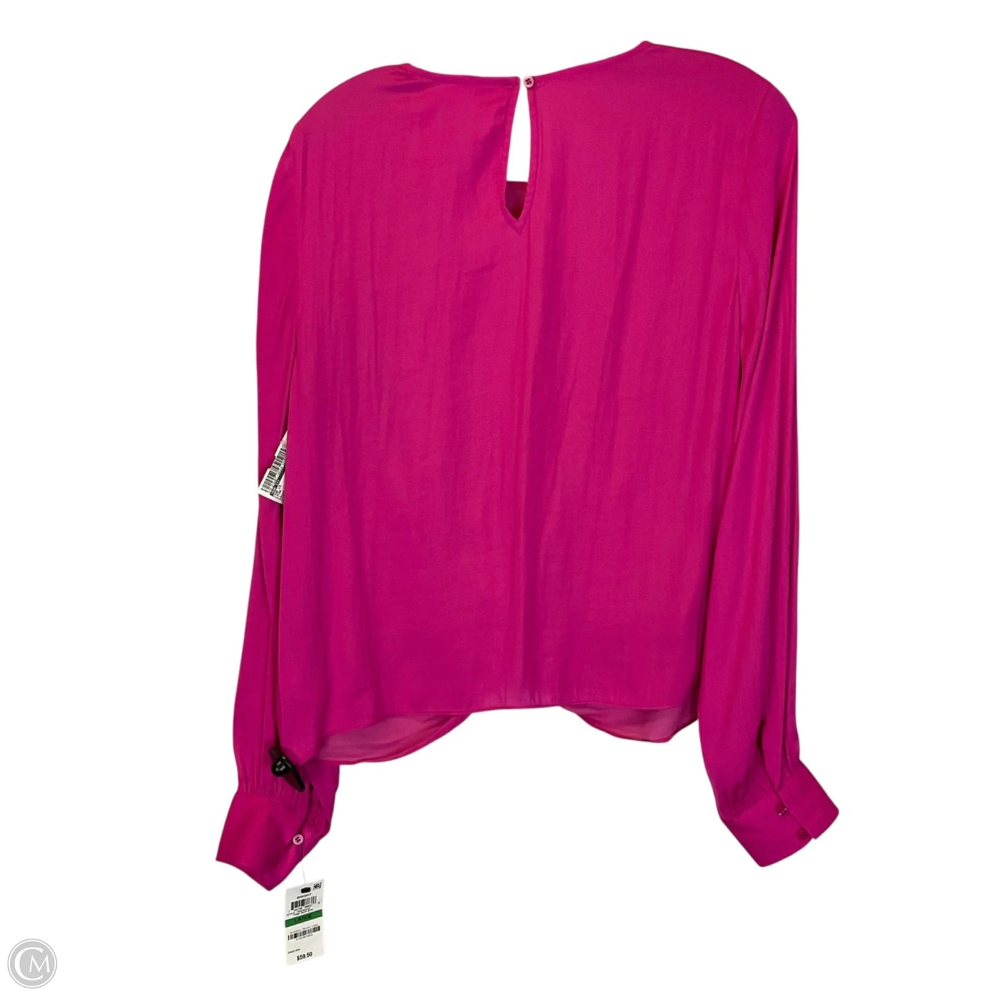 Top Long Sleeve By Bar Iii In Pink, Size: L
