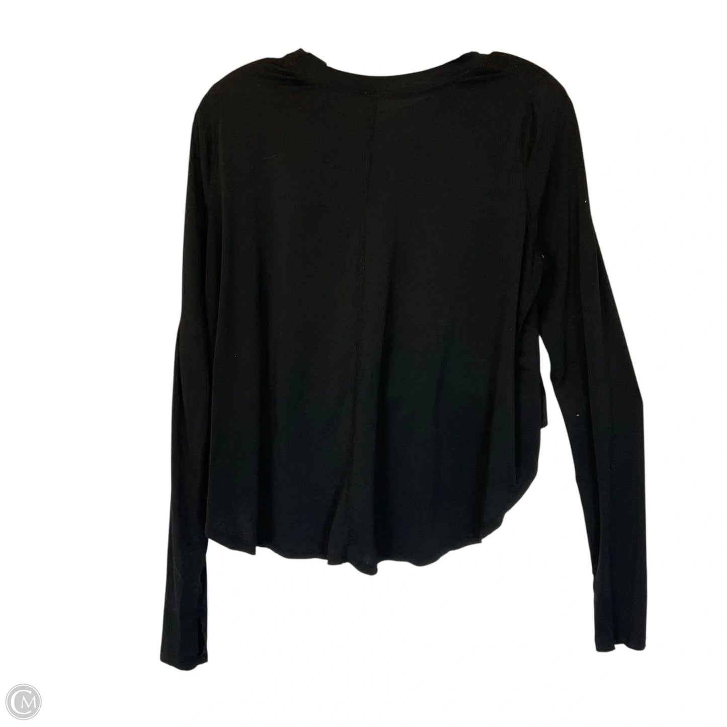 Top Long Sleeve By Free People In Black, Size: S