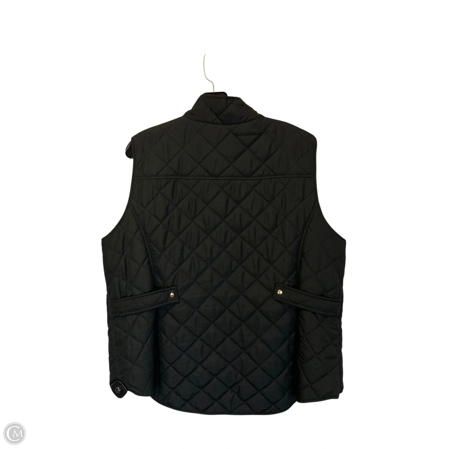 Vest Puffer & Quilted By Crown And Ivy In Black, Size: 3x