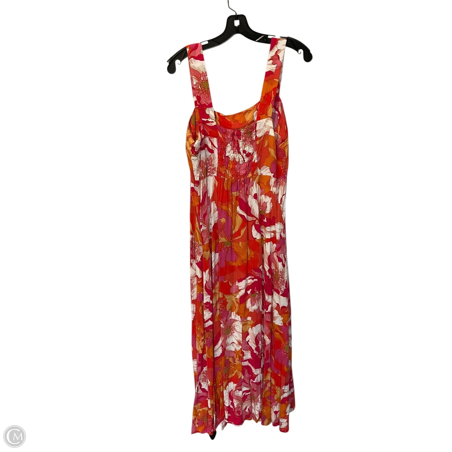 Dress Casual Maxi By Vince Camuto In Floral Print, Size: L