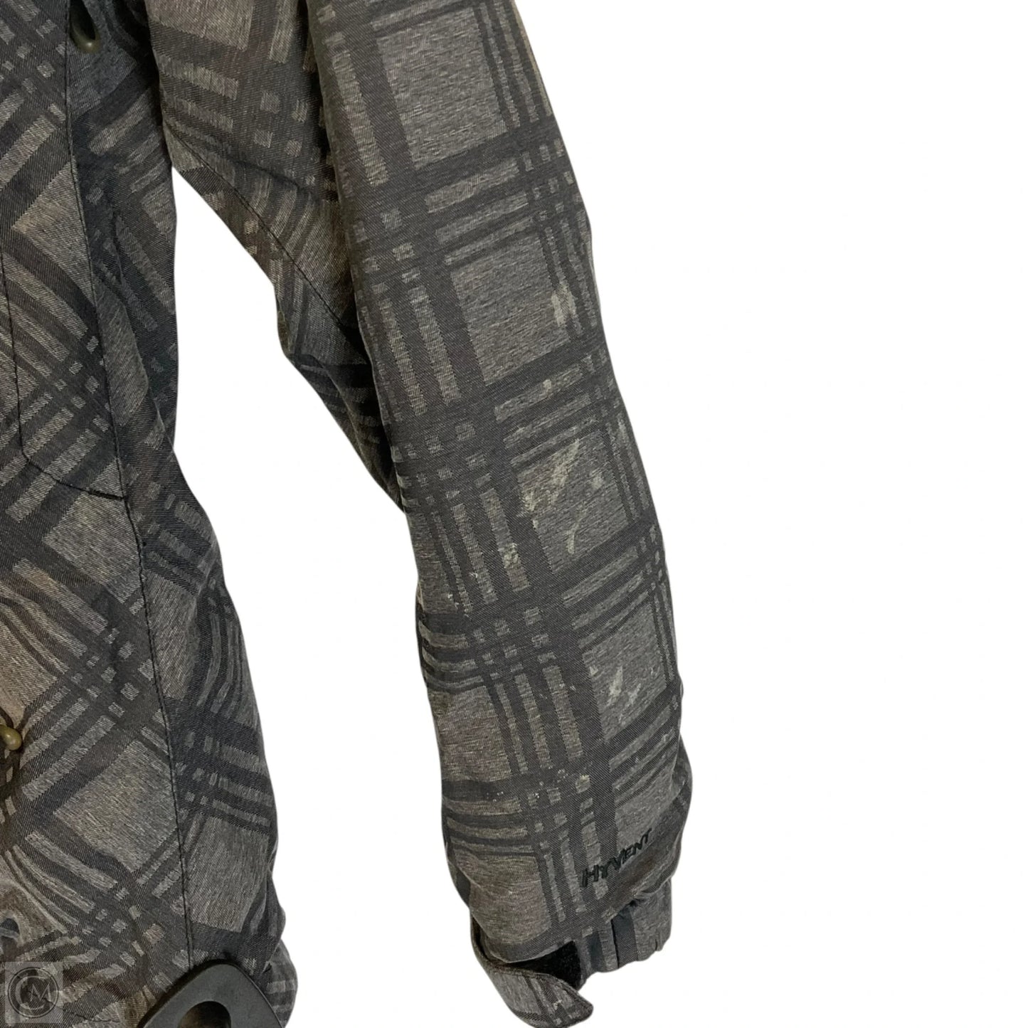 Jacket Windbreaker By The North Face In Grey, Size: M