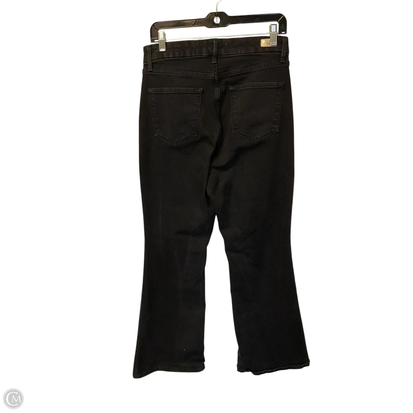 Jeans Flared By Anne Klein In Black Denim, Size: 10