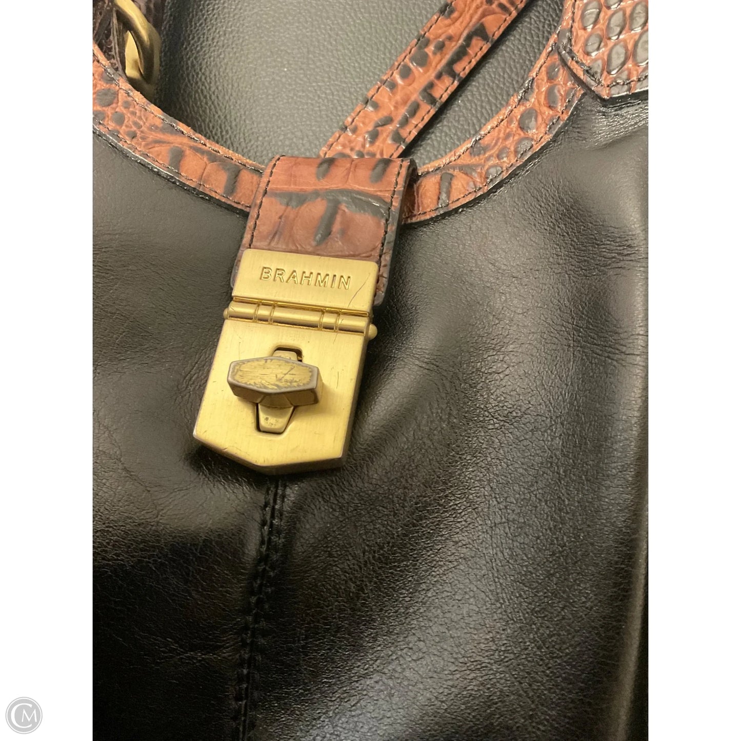 Handbag Designer By Brahmin, Size: Medium