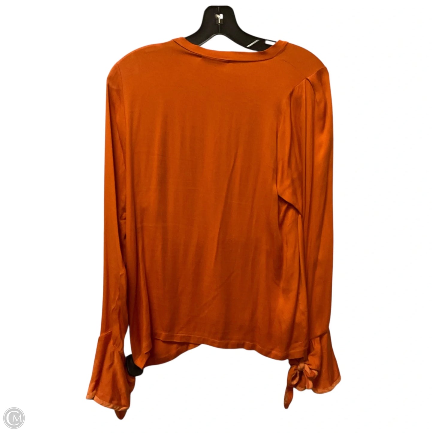 Top Long Sleeve By Clothes Mentor In Orange, Size: Xs
