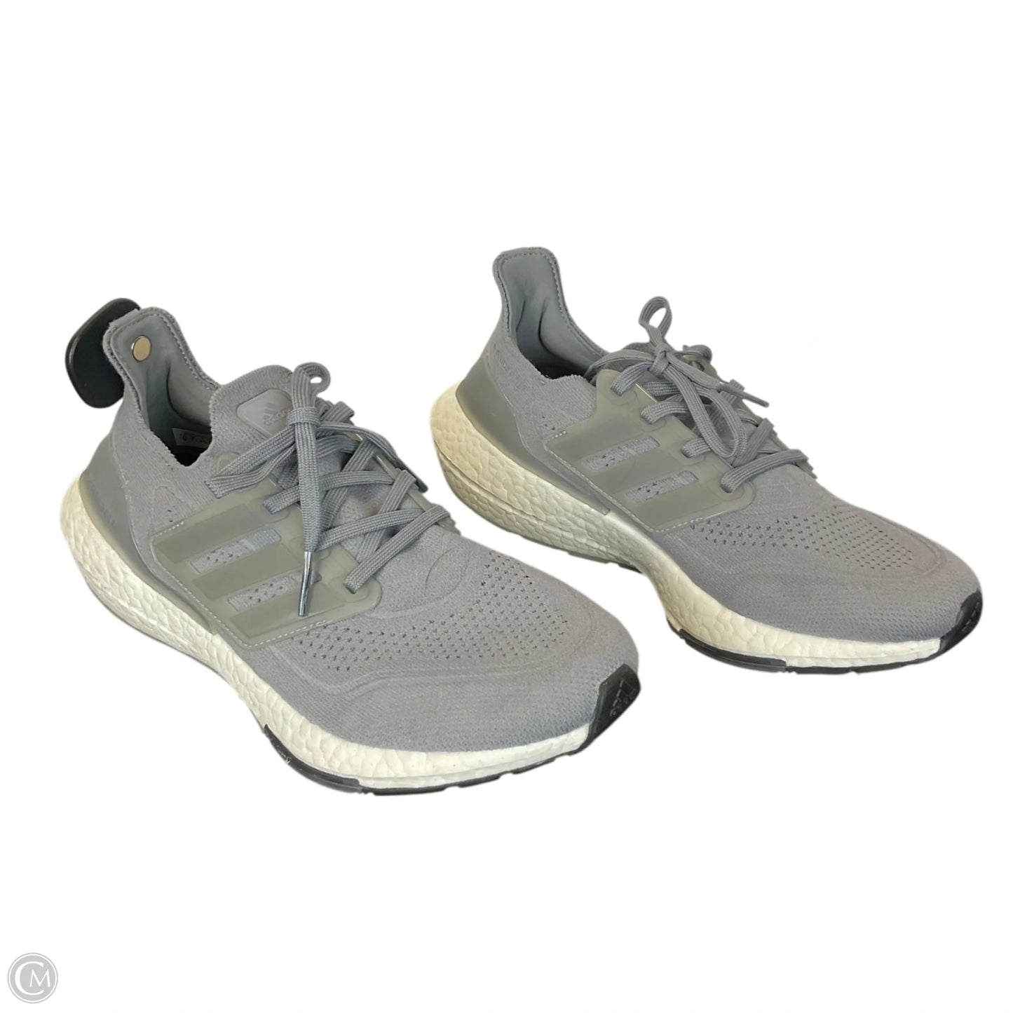 Shoes Athletic By Adidas In Grey, Size: 9