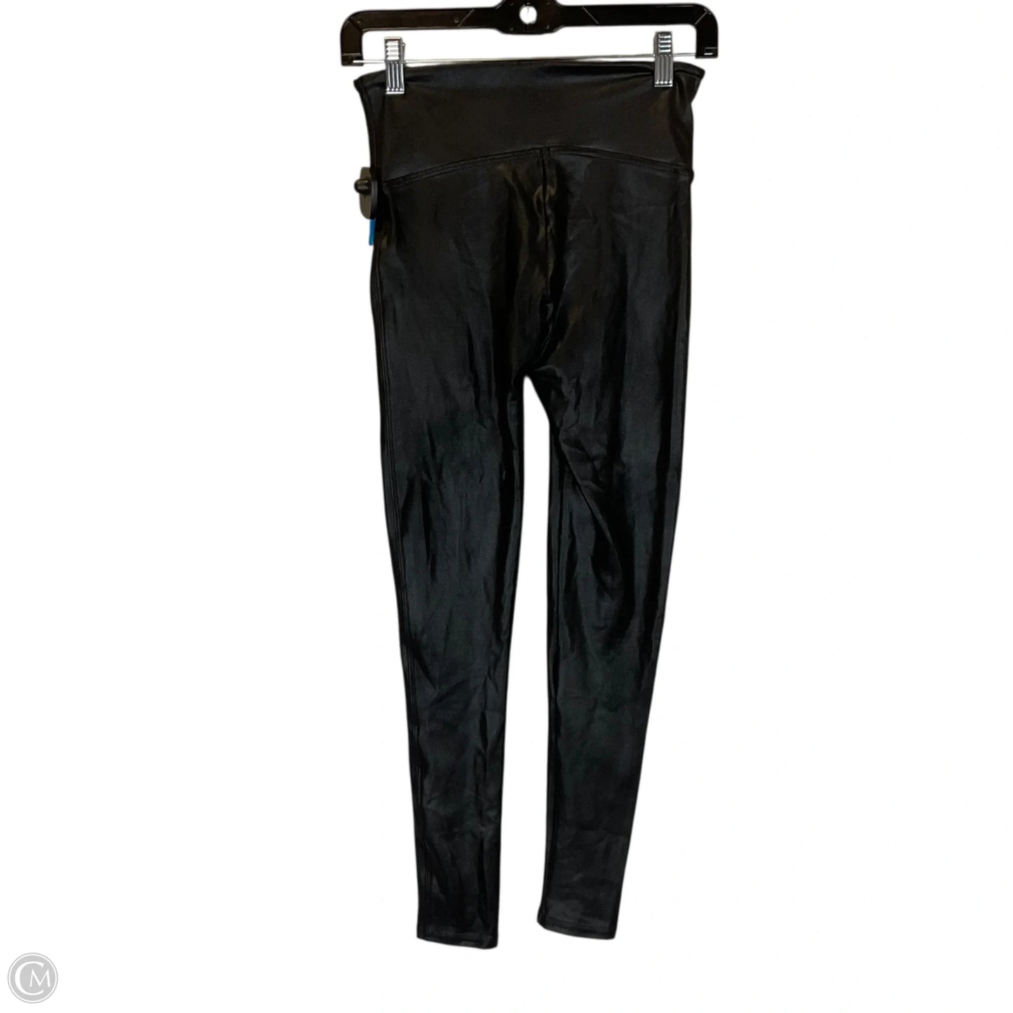 Athletic Leggings By Spanx In Black, Size: M