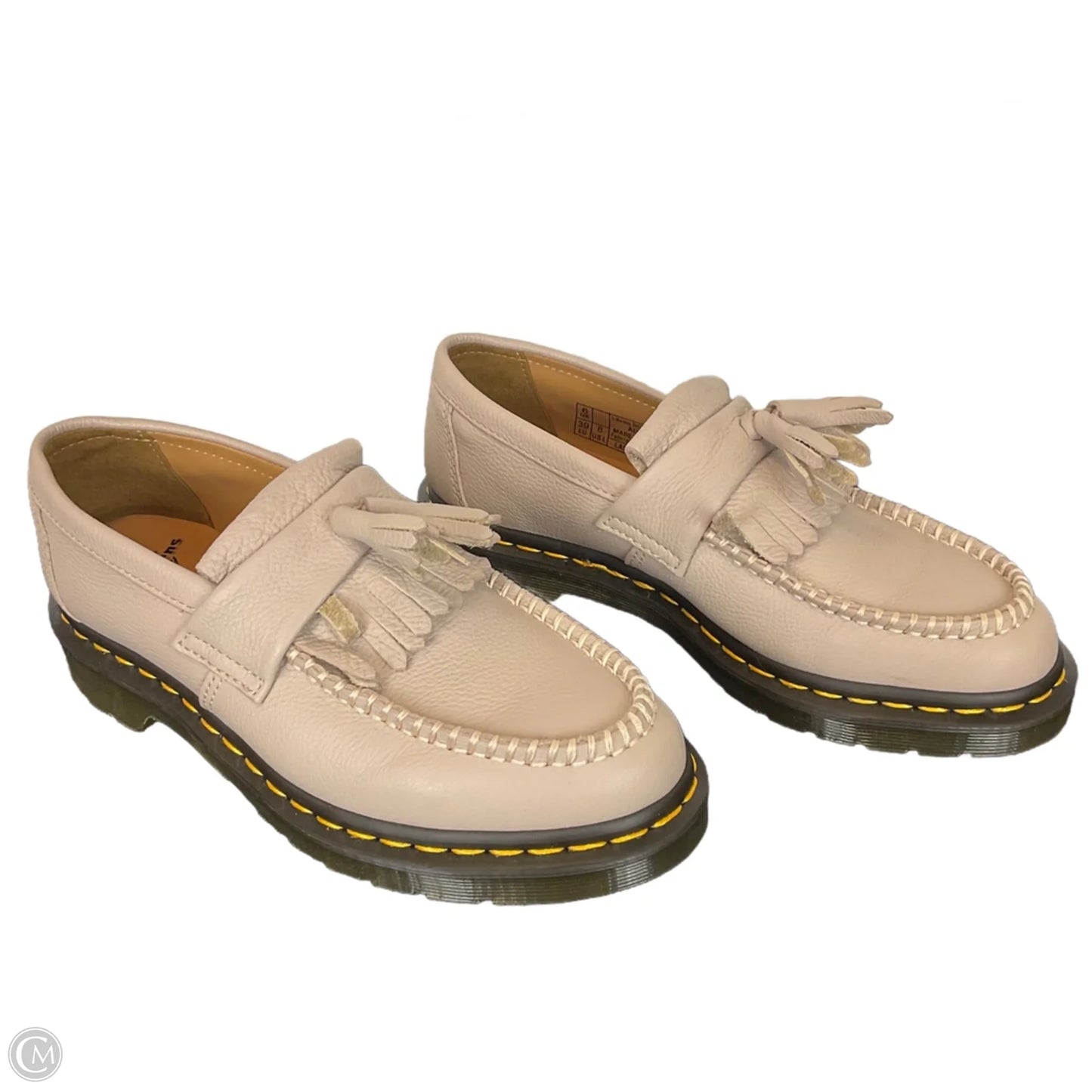 Shoes Flats By Dr Martens In Taupe, Size: 8