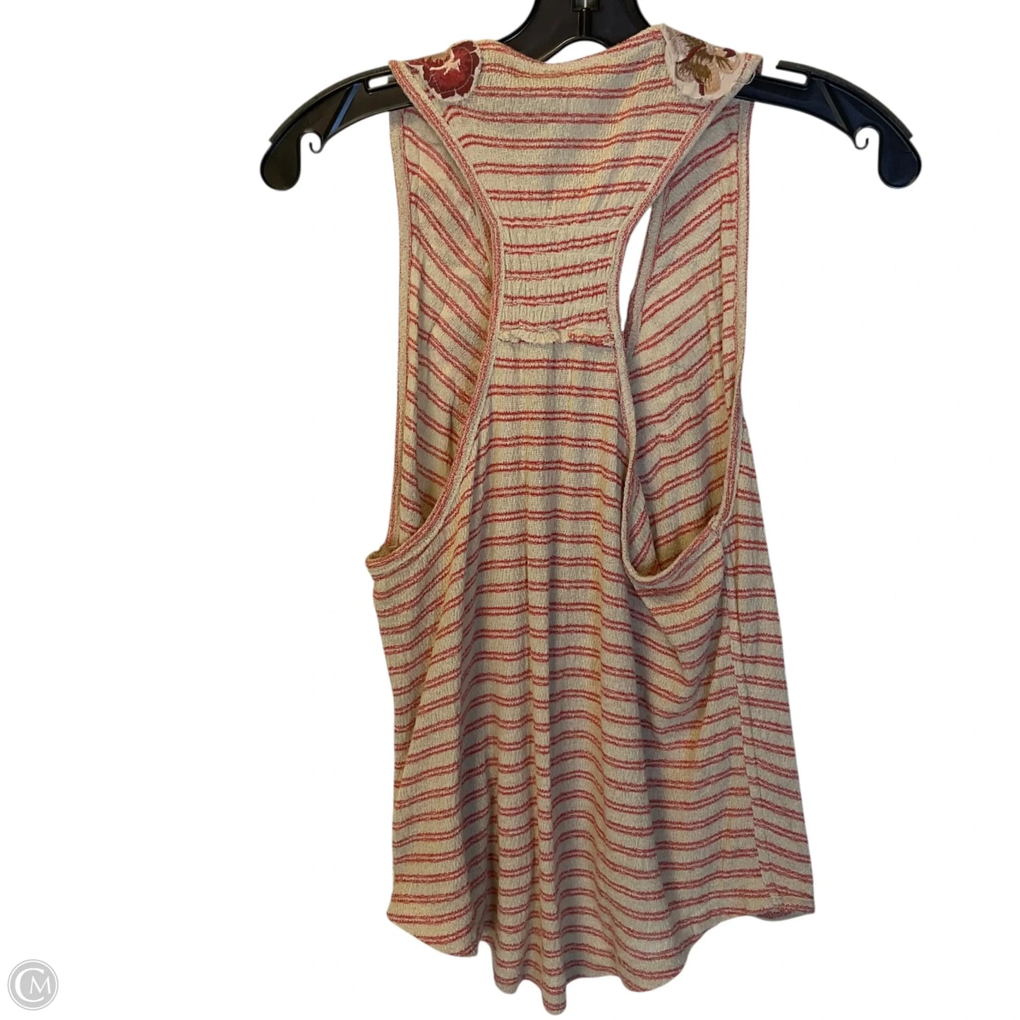 Top Sleeveless By Free People In Red & Yellow, Size: Xs