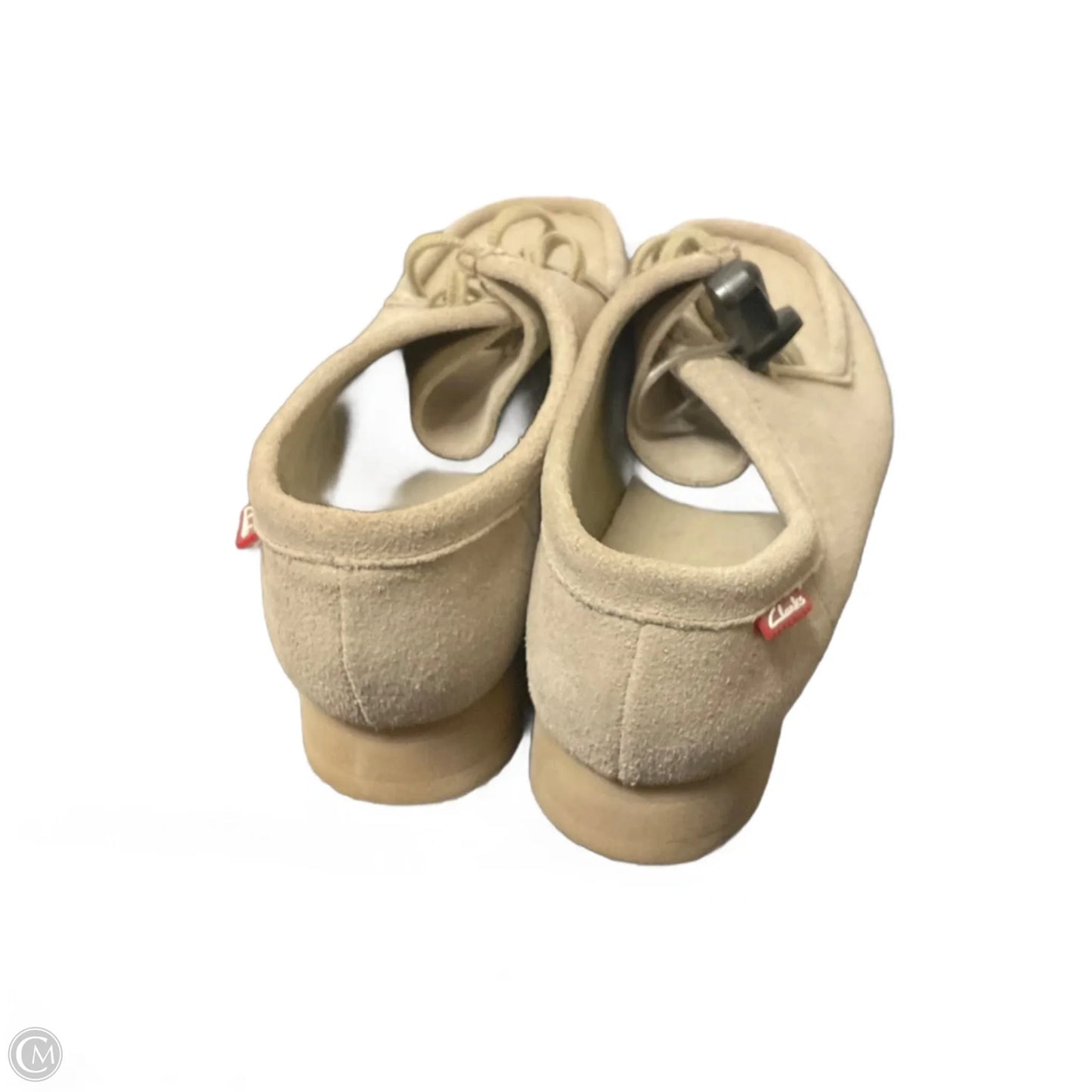 Shoes Flats By Clarks In Taupe, Size: 10