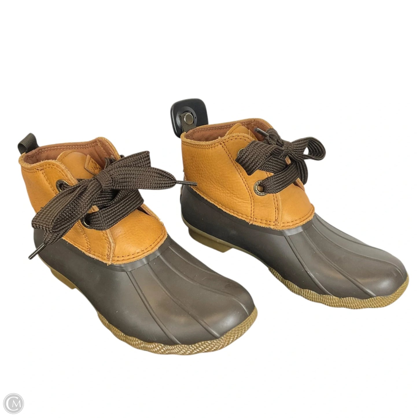 Boots Ankle Flats By Sperry In Brown, Size: 6.5