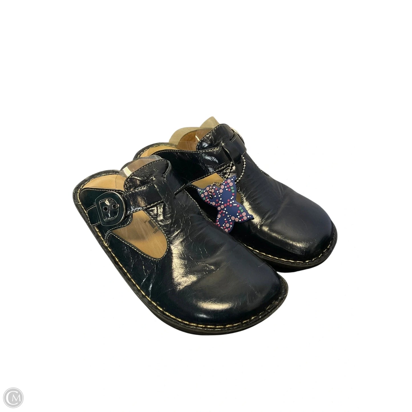 Shoes Heels Wedge By Alegria In Navy, Size: 8.5